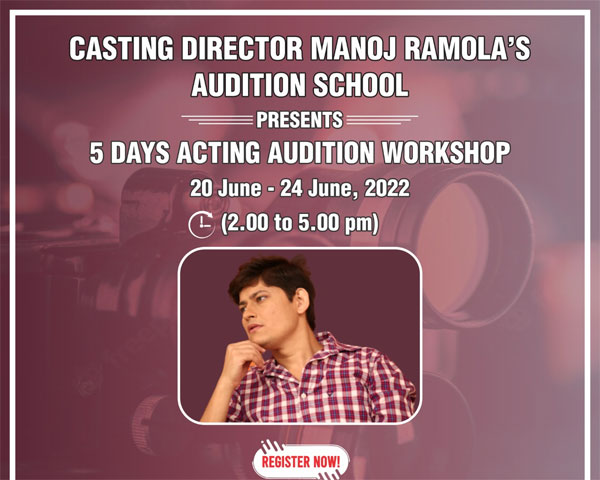 Five days Acting Audition Workshop